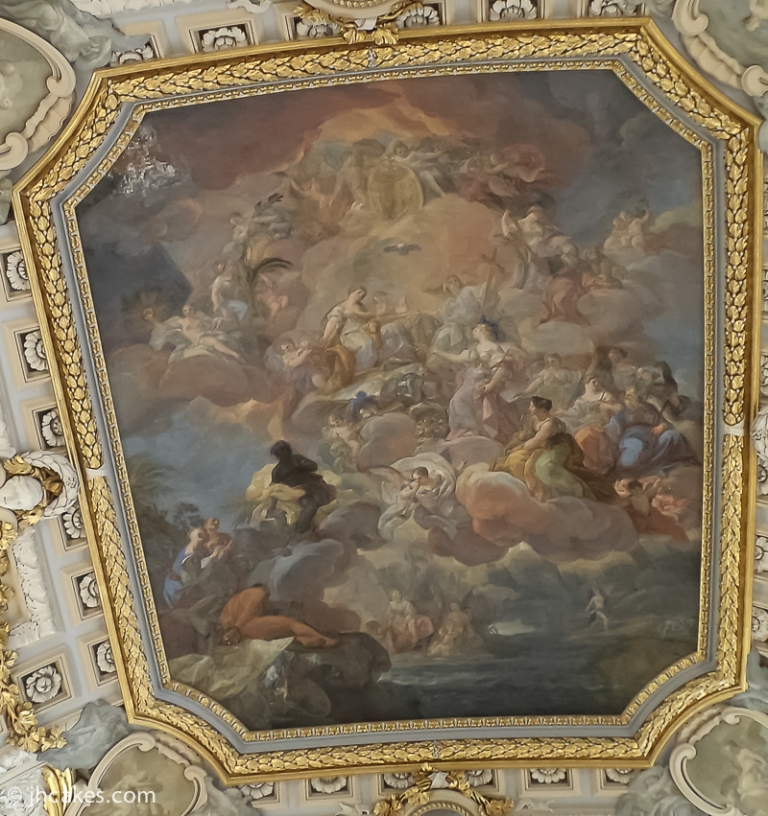 Madridi Királyo Palota - mennyezet festmény